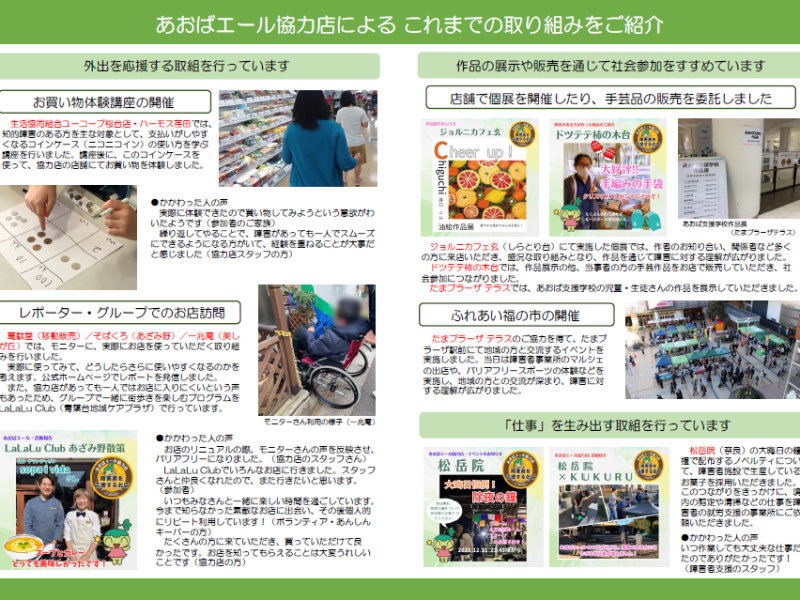 あおばエール活動報告パンフレット2020-2024